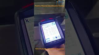 VICC: On-site material composition testing for overseas clients, quality control, loss prevention.