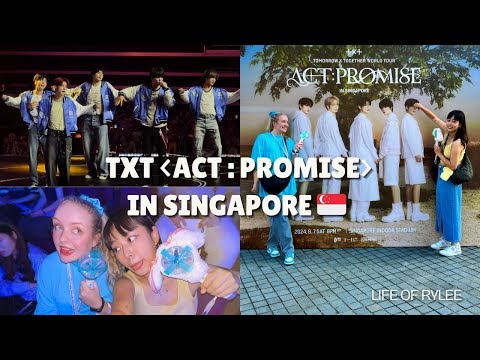 TXT 'ACT : PROMISE' in Singapore 🇸🇬➕✖️➕✨