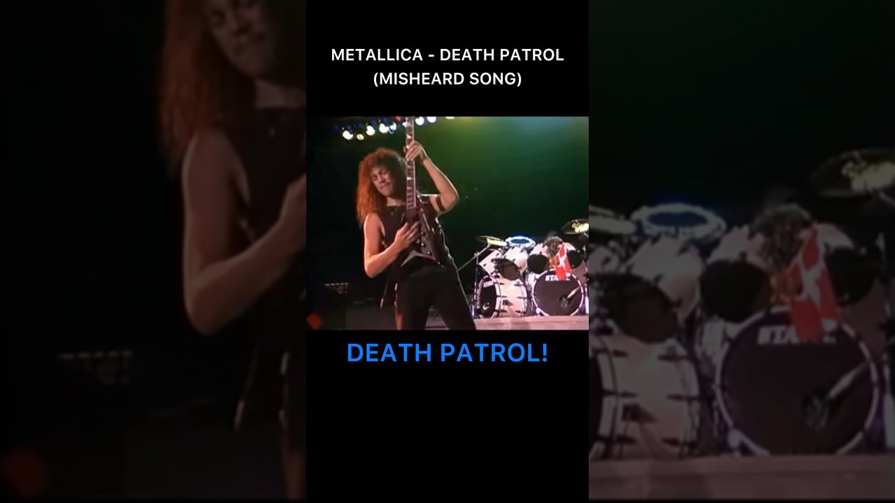 Metallica - “Sad but true” (misheared) 