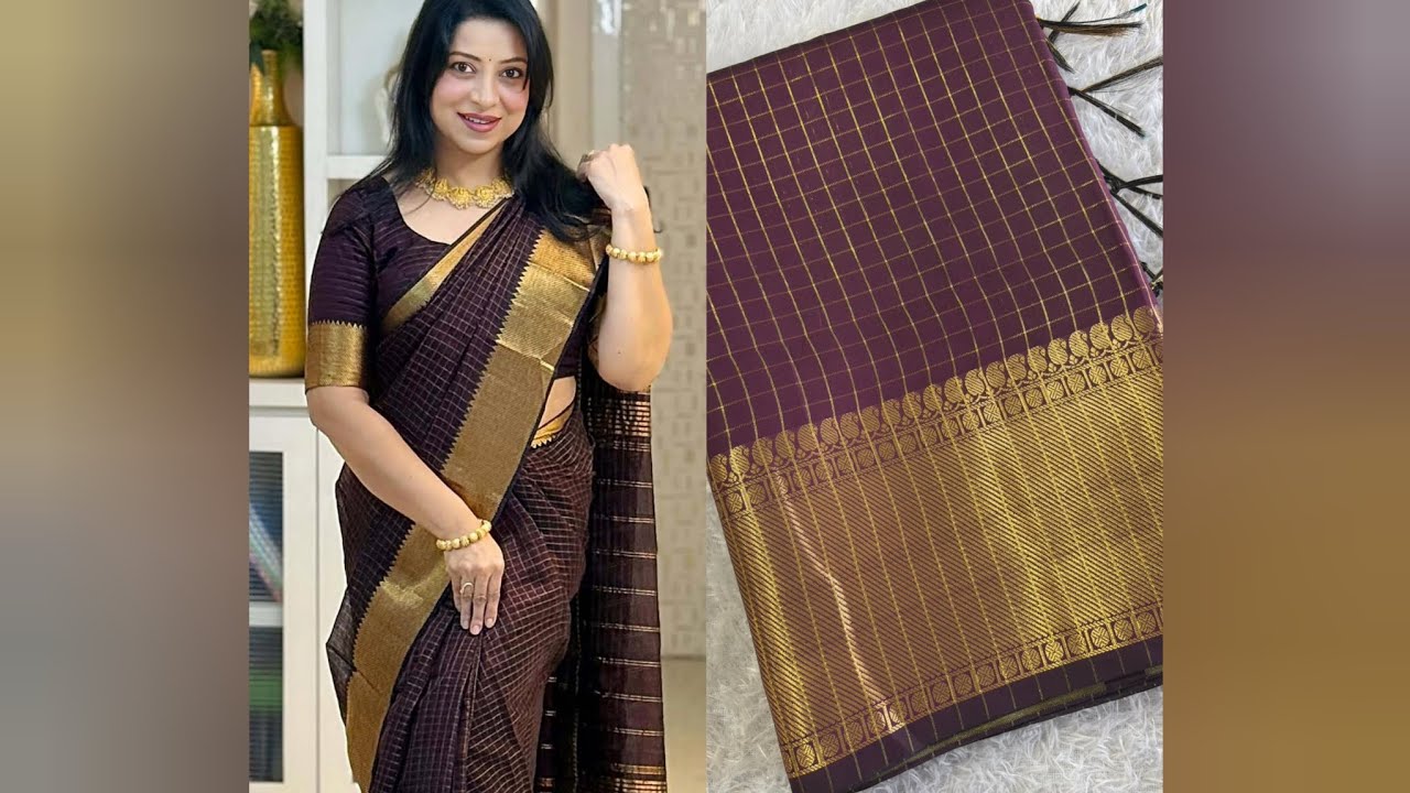 Semi silk saree collection  