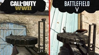 Battlefield 5 VS Call of Duty WW2 - Guns Sound and Reload animations Part - 1