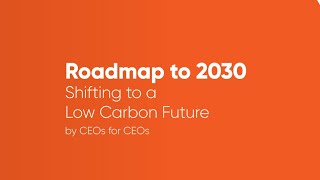 Roadmap to 2030 Launch - From COP26 Glasgow