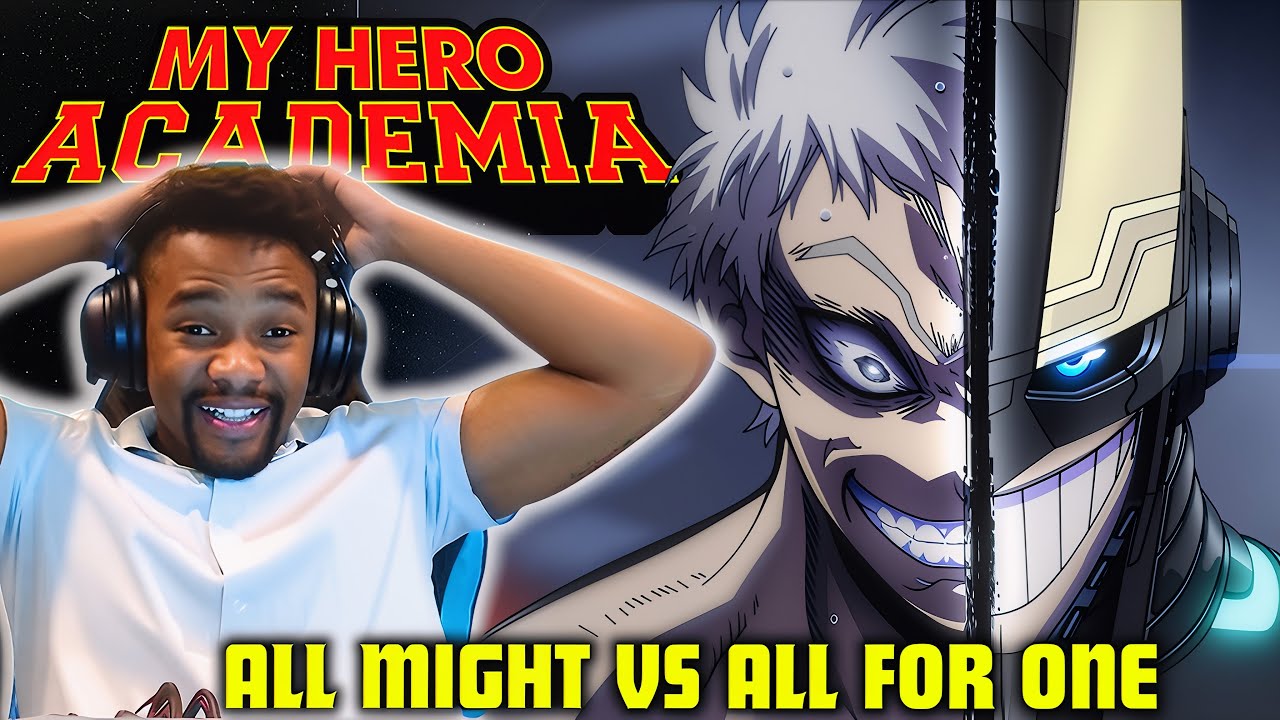 All Might vs All For One | My Hero Academia Final Season Episode 1 ...