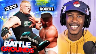 Playing a 30 Man Royal Rumble in WWE 2K Battlegrounds! - Challenge