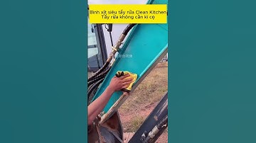 Tẩy rửa cả thế giới - Tẩy rửa không cần chạm - Tẩy rửa không cần kì cọ