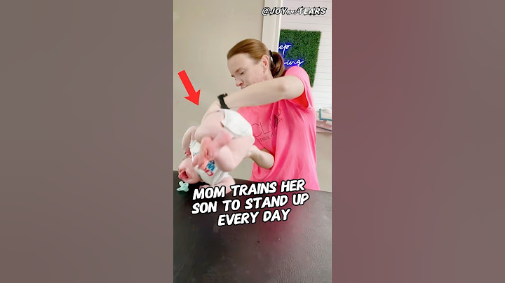 The mother trains her son to stand up every day#shorts #funny #love #like #live