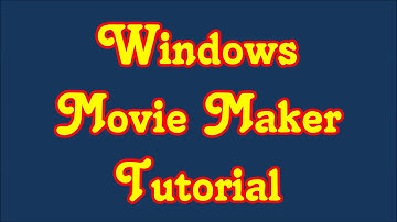 Windows Movie Maker (2015) Video Editing Tutorial With Commentary (Windows 7)