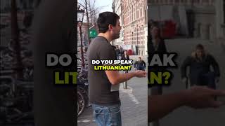 Do you speak Lithuanian?