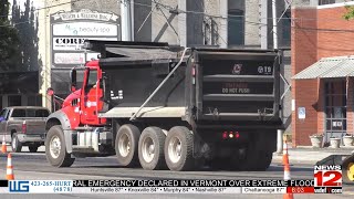I-24 project causes traffic buildup in Downtown Chattanooga