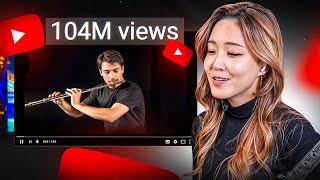 Professional Flutist Reacts to MOST VIEWED Videos on YouTube