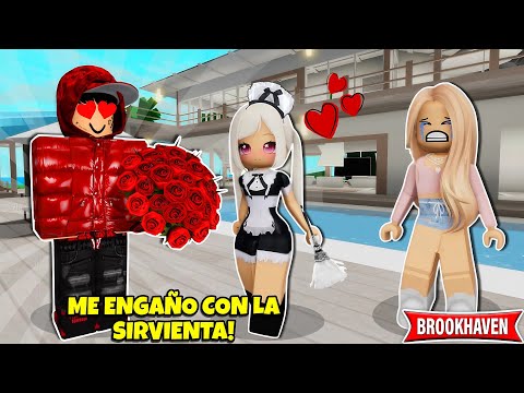 😱 ¡DESCUBRÍ QUE MI NOVIO ME ENGAÑABA CON MI SIRVIENTA! | Brookhaven