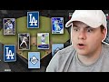 i used a FULL TEAM of DODGERS and RAYS players.. (2020 World Series)