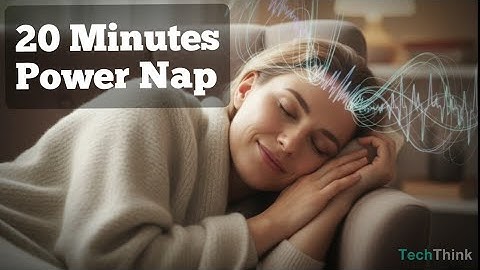 STOP NAPPING WRONG! The 20-Min Power Nap Formula