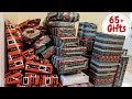 WRAP 65+ CHRISTMAS GIFTS WITH ME ON TIME LAPSE!