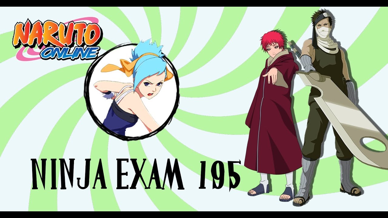 NARUTO ONLINE: Water Main | Ninja Exam 195