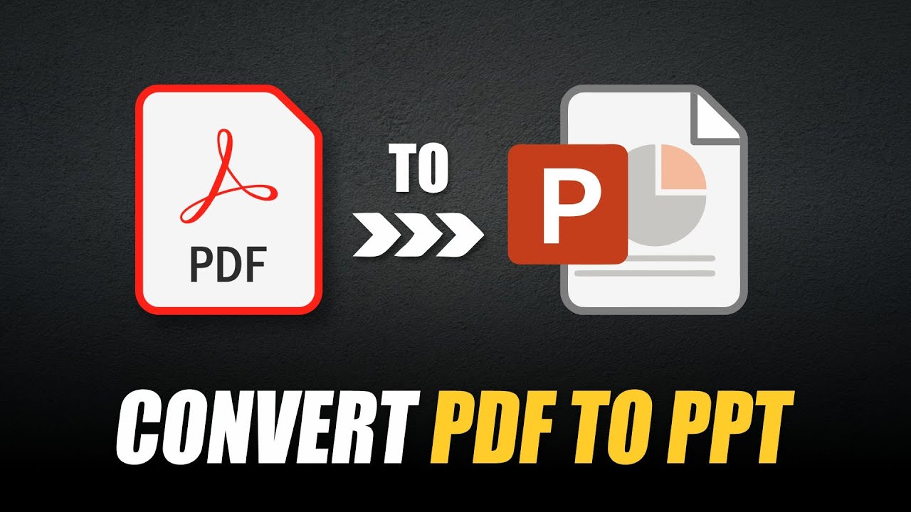 โปรแกรม แปลง pdf เป็น powerpoint  Update 2022  How to Convert PDF Document into PPT 2021 | Convert PDF to PowerPoint | Simple Method