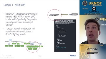 virtualUKNOF September 2020 - Is gNMI becoming the de-facto standard interface to network equipment?