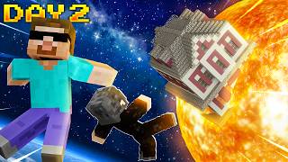 How we Got Trapped in SPACE in Minecraft