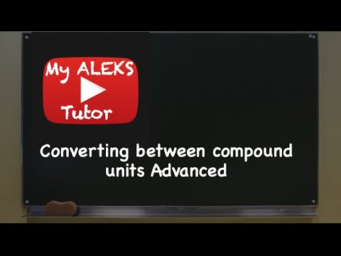 Converting Between Compound Units Advanced