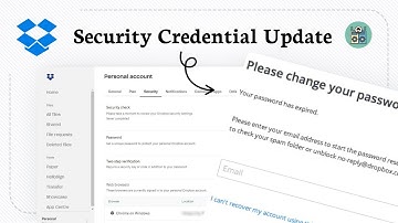 How to reset Dropbox account password (Security Protocol)