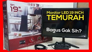 review singkat Monitor LED LCD SPC SM19HD