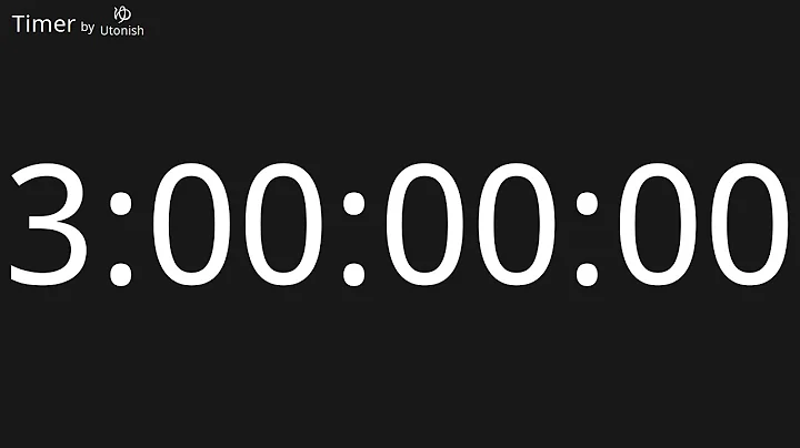 3 Day Countdown Timer