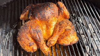 Poulet en crapaudine au barbecue weber