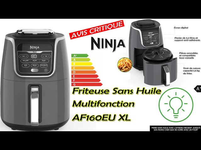 Ninja Friteuse Air MAX [AF160EU] 6 Modes de Cuisson, Air Fry