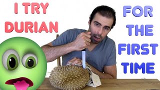 Trying Durian Fruit For The First Time