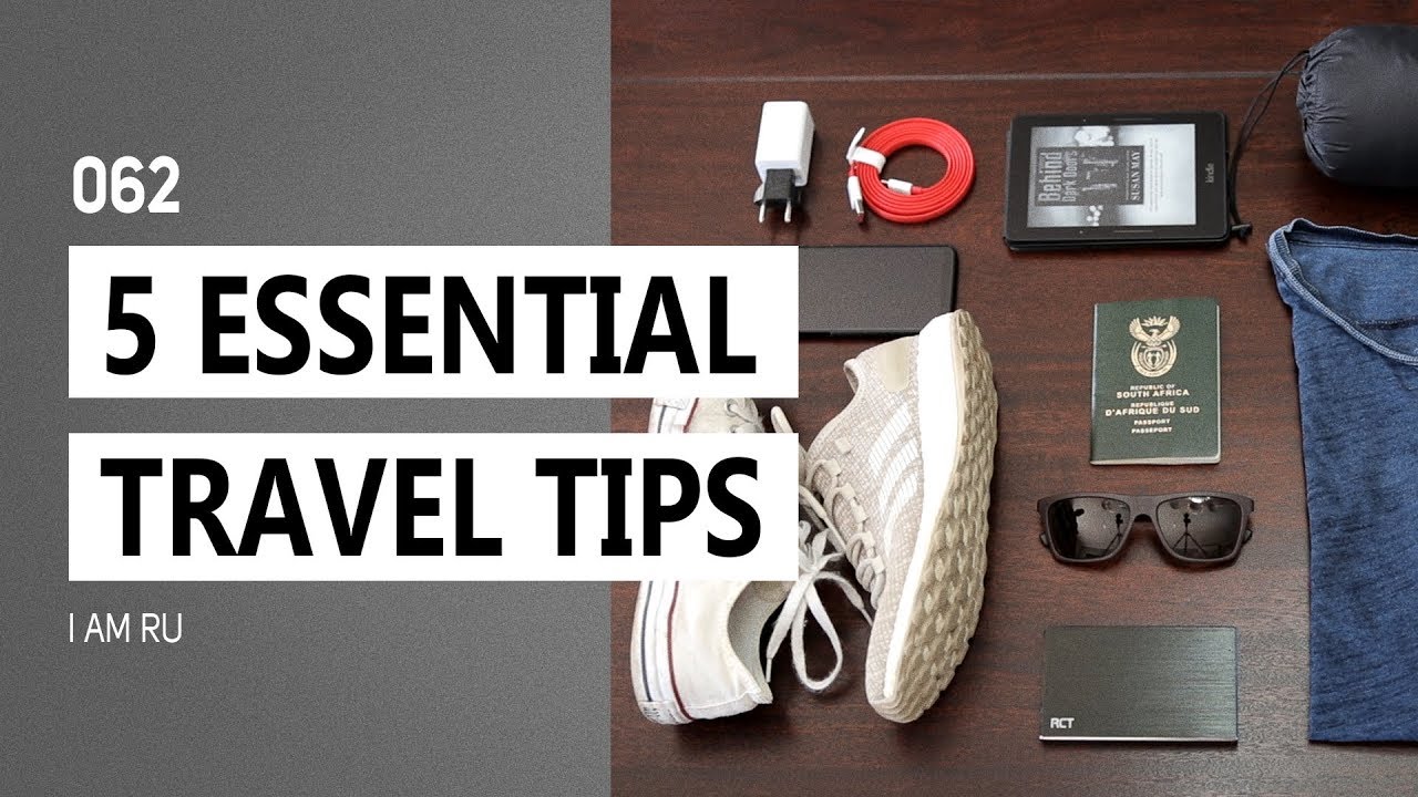 TRAVEL TIPS | 5 ESSENTIAL Travel Tips and Hacks You NEED To Know Of