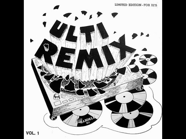 MIX LP ULTI REMIX VOL 1 1993 GRANDMASTER STUDIO DJ RANIELE class=