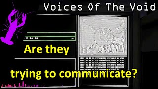 Getting growled at and our first creepy signal! | Voices of the Void 0.7.0 [5]