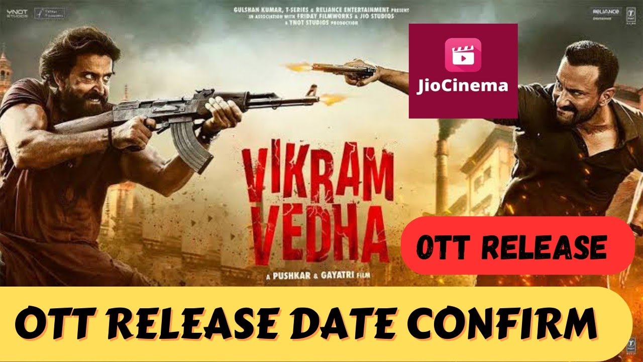 vikram vedha ott release confirm | ott jio cinema