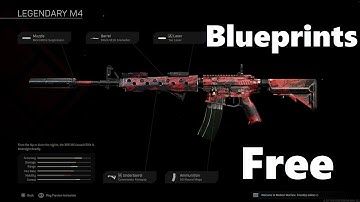 How To Get Weapon Blueprints For Free - Create Your Own Blueprints Modern Warfare And Warzone