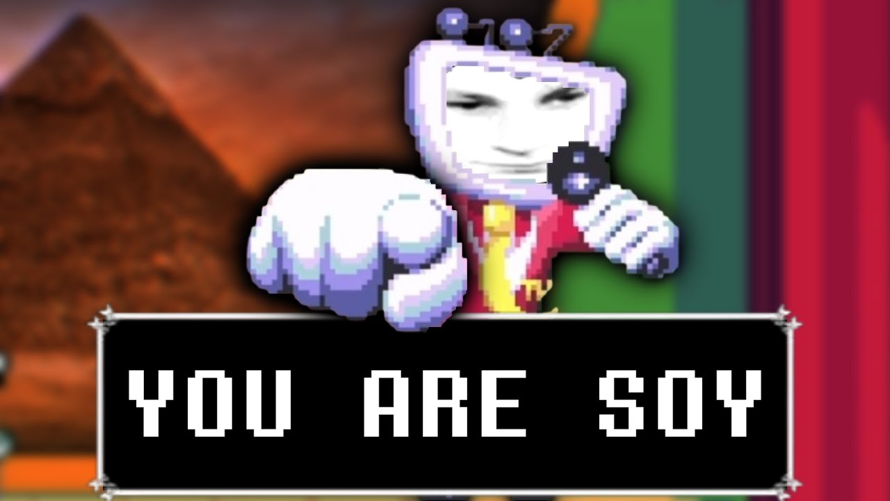 Jawsh embarrasses himself in Deltarune Chapter 3