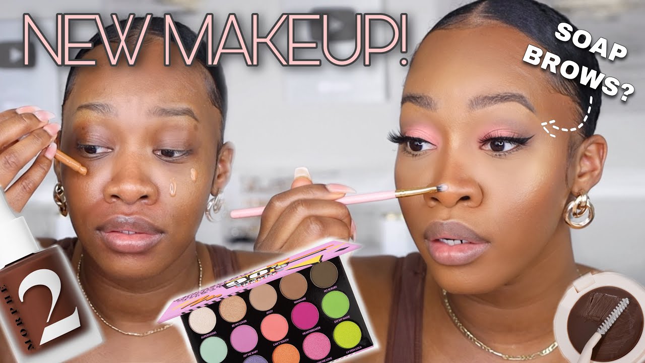 Makeup & CHILL + Full Face of NEW Products! Maya Galore YouTube