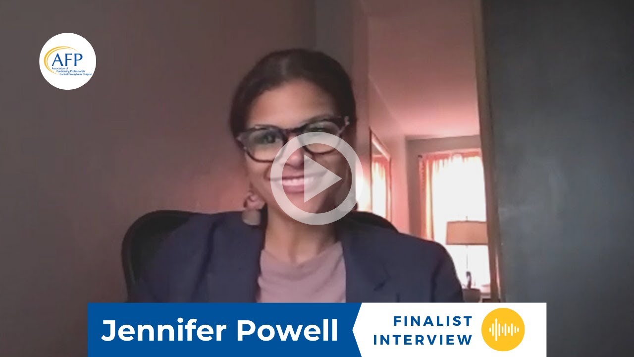 2021 Fundraising Professional Finalist - Jennifer Powell