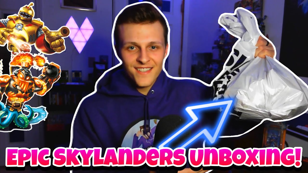 I BOUGHT EVERY SKYLANDER AT A USED GAME STORE! Saving Skylands YouTube