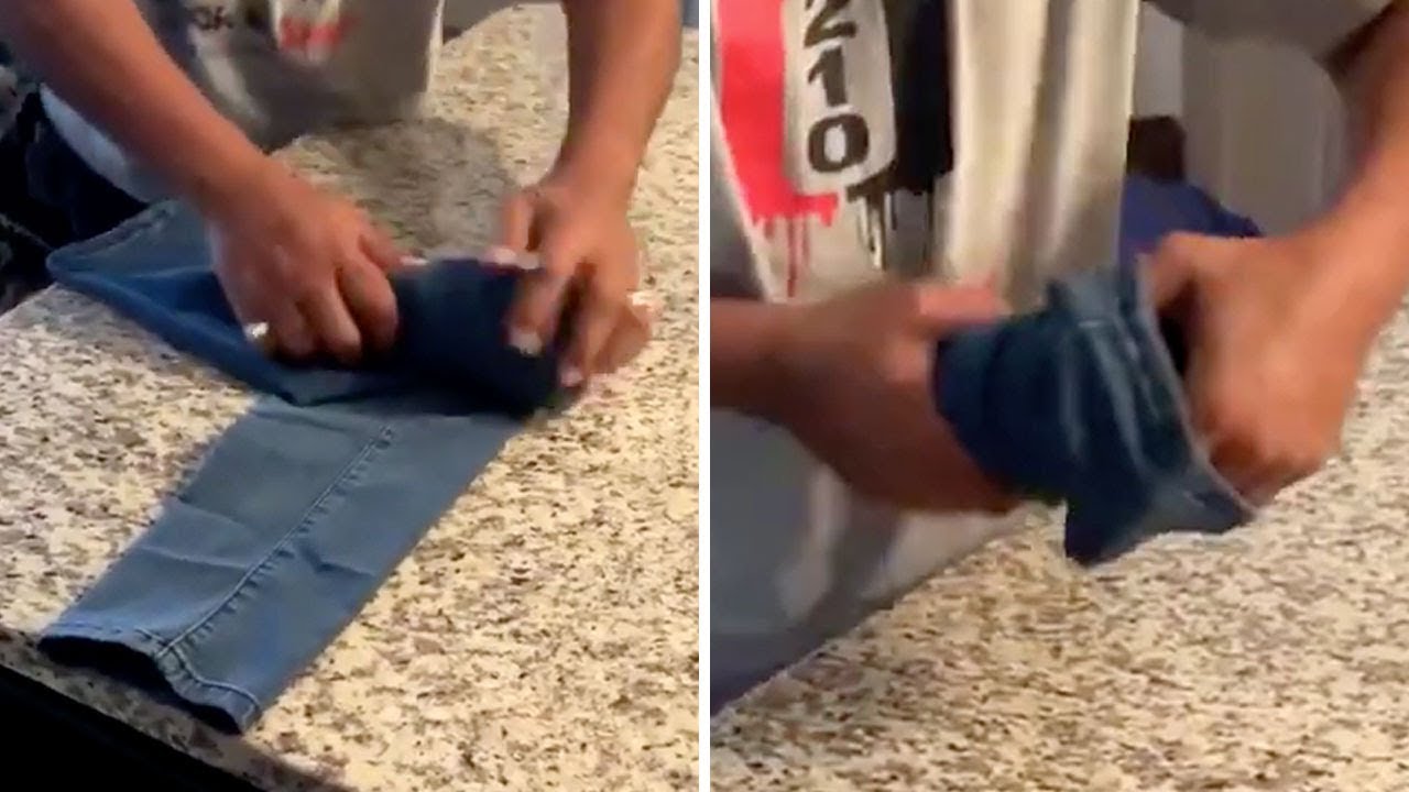 newspaper mockup New way to pack jeans will blow your mind