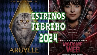 ESTRENOS de Febrero en Cine 2024 🎞️🎥