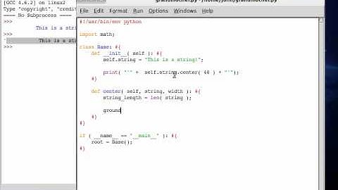 Python 48 String Center
