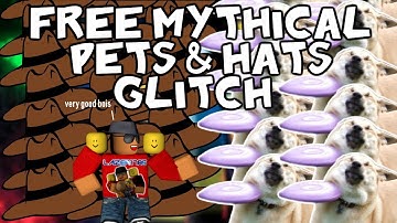 [ROBLOX] Mining Simulator: FREE MYTHICAL HATS & PETS GLITCH