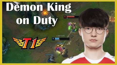 Faker gets a SoloBolo in the LCK