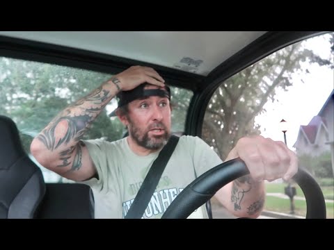 Stormy Weather On My Golf Cart - Hwy 192 Update & Hope Thrift Shopping / Place From My Youth ReOpens