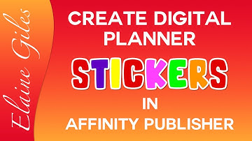Create Digital Stickers in Affinity Publisher