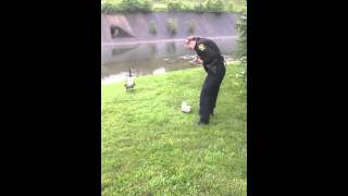 Mother Goose thanks Cincinnati Police