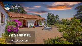 28629 Canyon Rd., Valley Center | CABRILLO TEAM REALTY