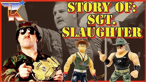 Story of Sgt. Slaughter | History of an American Icon | GI Joe Hero | WWE Wrestling Hall of Fame