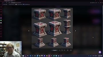 Making a Game Model in 3DS Max using Leonardo.ai and Photoshop Part 1