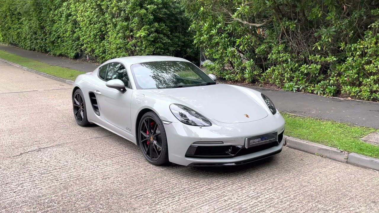 2018 Porsche 718 Cayman GTS for sale at Stream Cars Bagshot YouTube